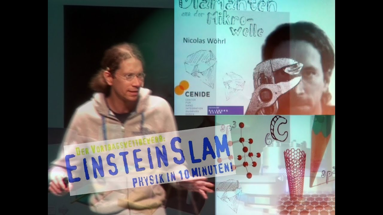 Diamanten aus der Mikrowelle (Einstein Slam)
