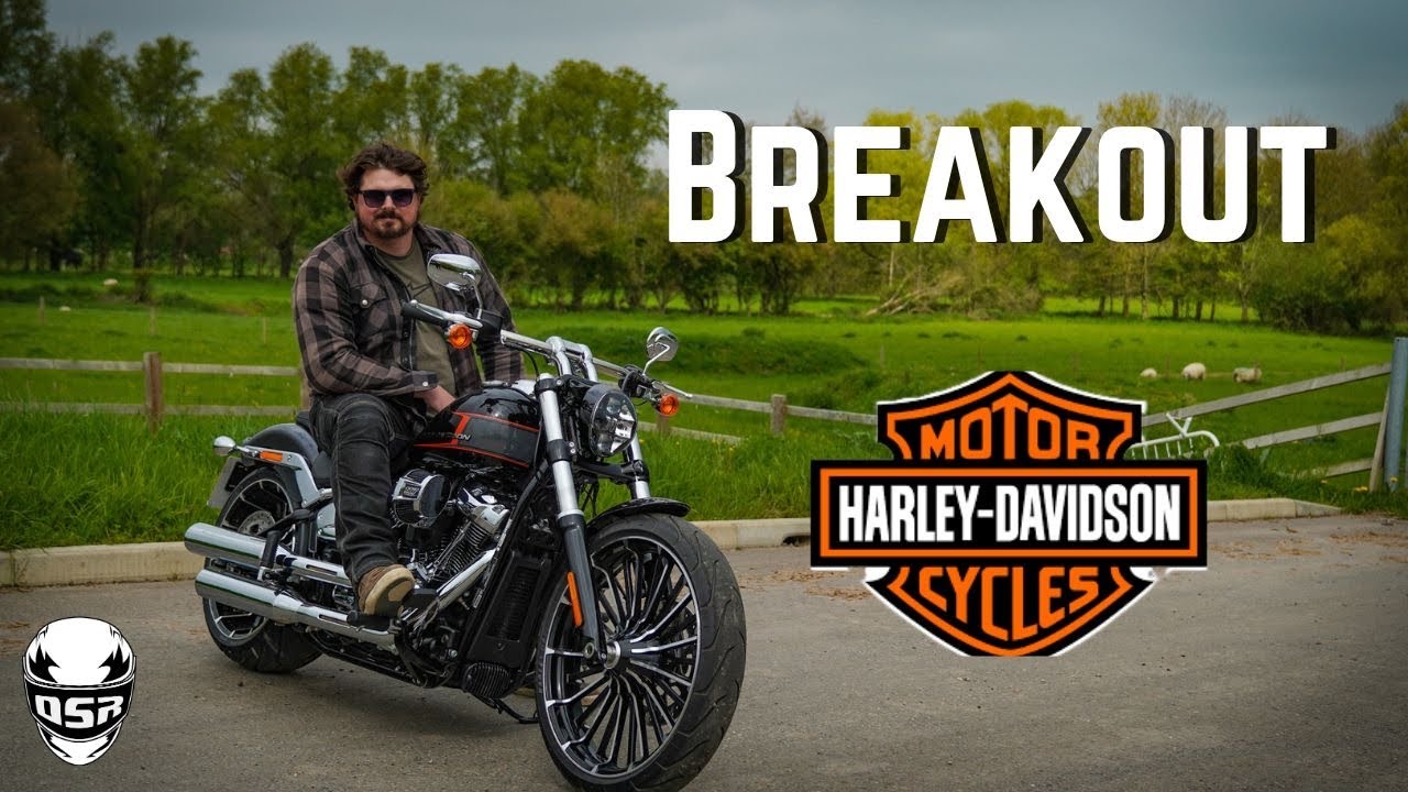 Harley Davidson Breakout (FXBR) // FULL ride and Review // 4k