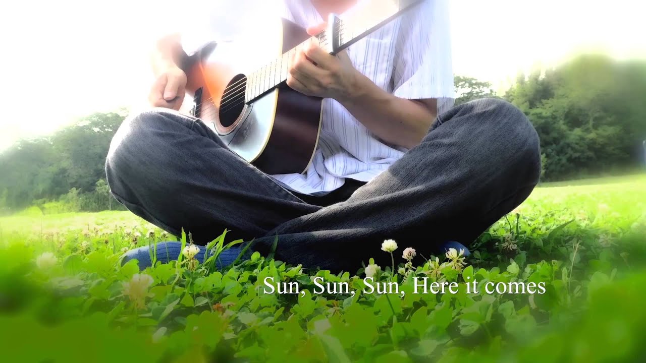 Here Comes The Sun - The Beatles karaoke cover