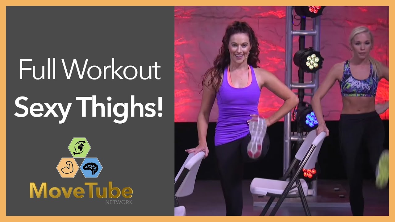 Full Home Workout for Sexy, Lean Thighs with Ellie Maree Haines