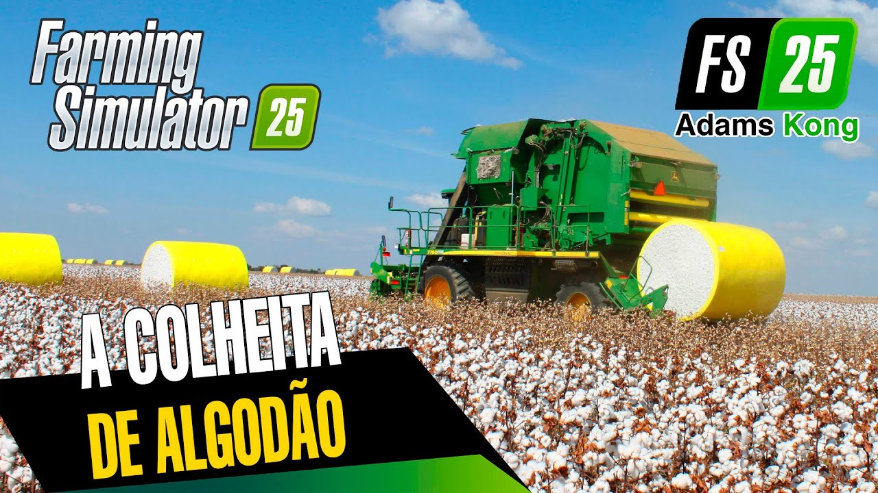 Gameplay FS25: Reboque GIGANTE por preço de BANANA no FARMING SIMULATOR 25