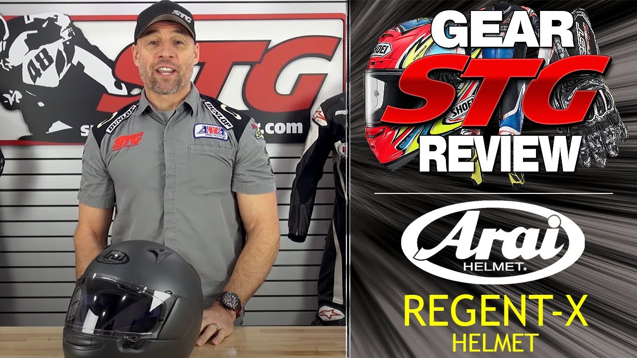 Arai Regent-X Helmet Review | Sportbike Track Gear