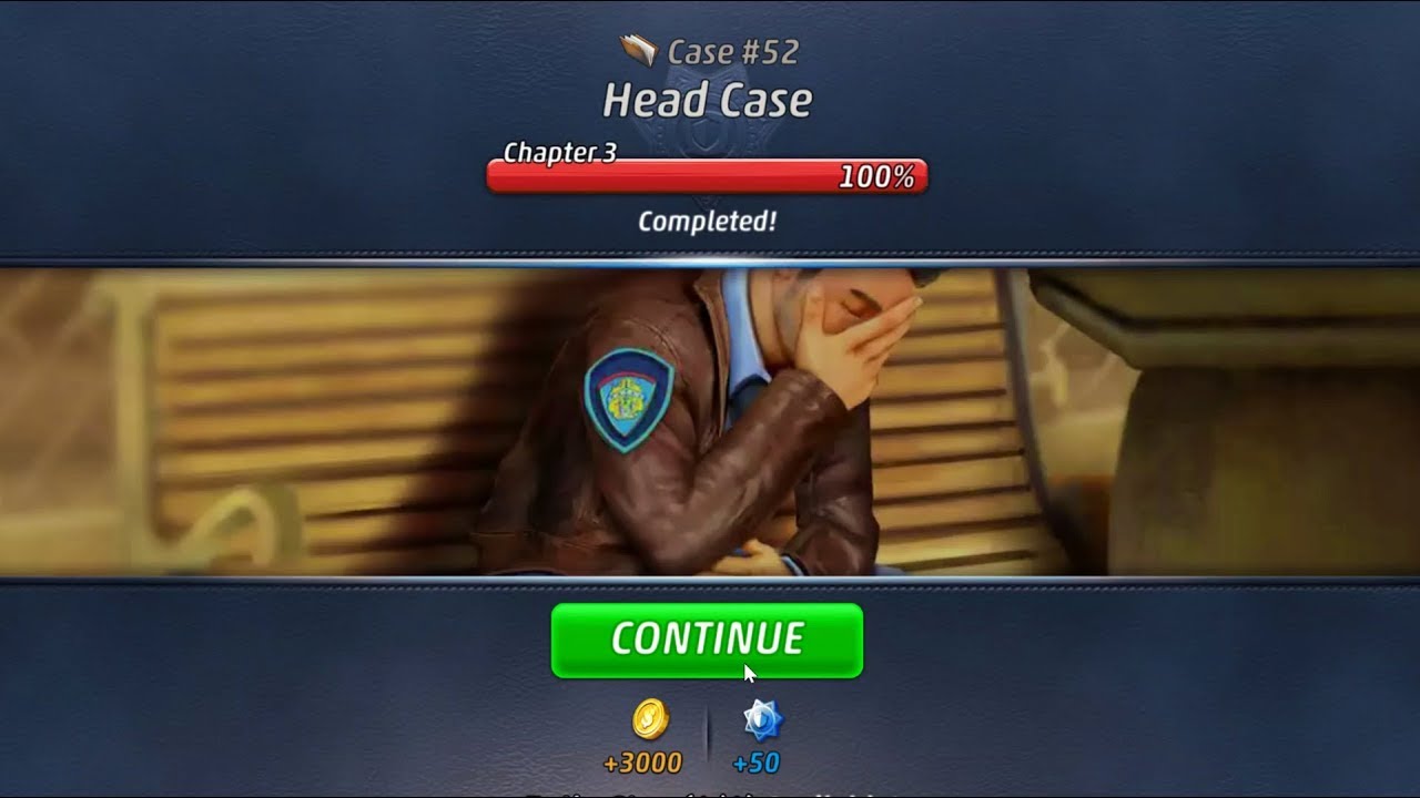 Criminal Case: The Conspiracy Case #52 - Head Case | Chapter 3