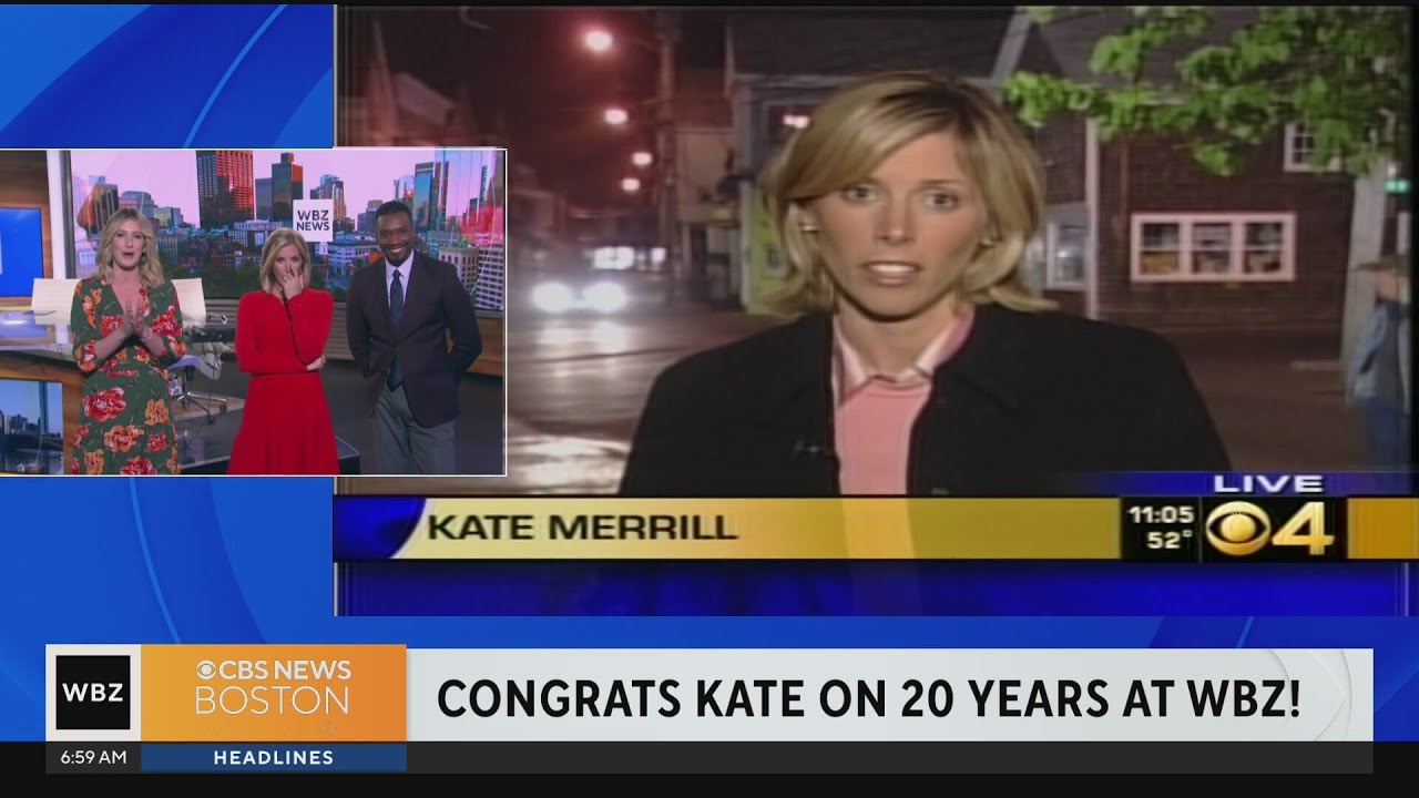 Kate Merrill celebrates 20 years at WBZ-TV