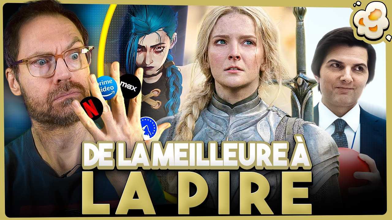 Les MEILLEURES séries de TOUTES les plateformes 🤯