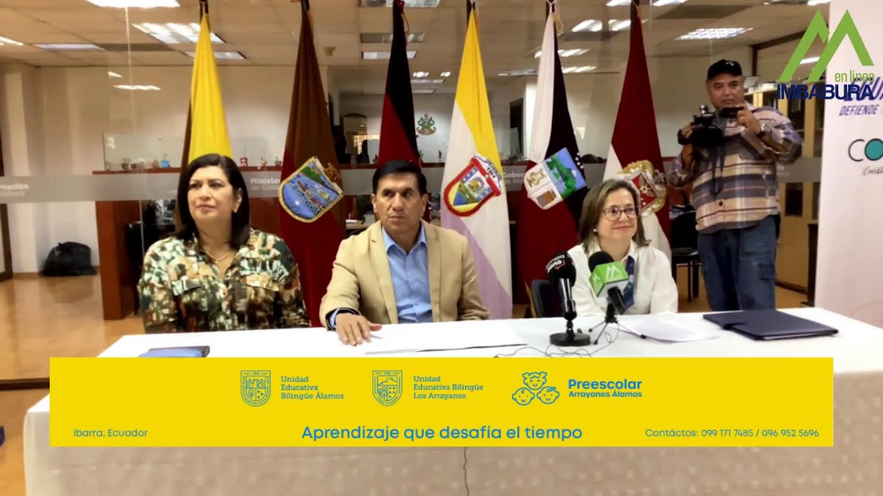 Rueda de prensa sobre la presentación de la segunda jornada de impulso productivo
