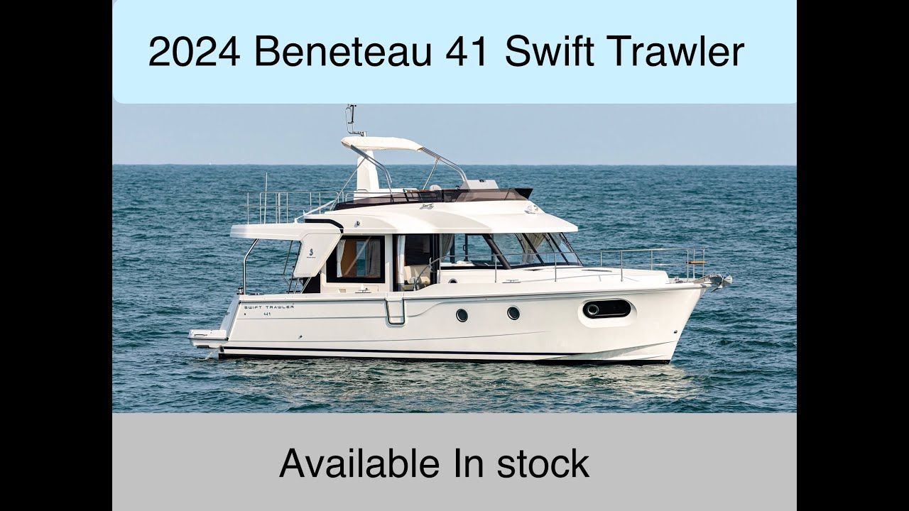 2024 Beneteau 41 Swift Trawler Fly Walk through