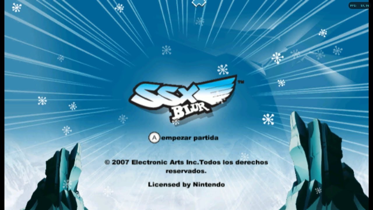 SSX Blur (Español) de Nintendo Wii con emulador Dolphin. Gameplay de los primeros minutos