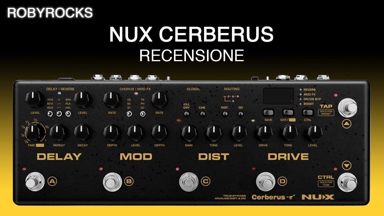 NUX CERBERUS - Recensione e Tutorial