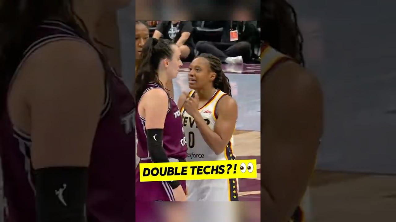 Kelsey Mitchell & Marina Mabrey Get DOUBLE TECHS After Exchange 👀 | Indiana Fever vs. Toronto Tempo