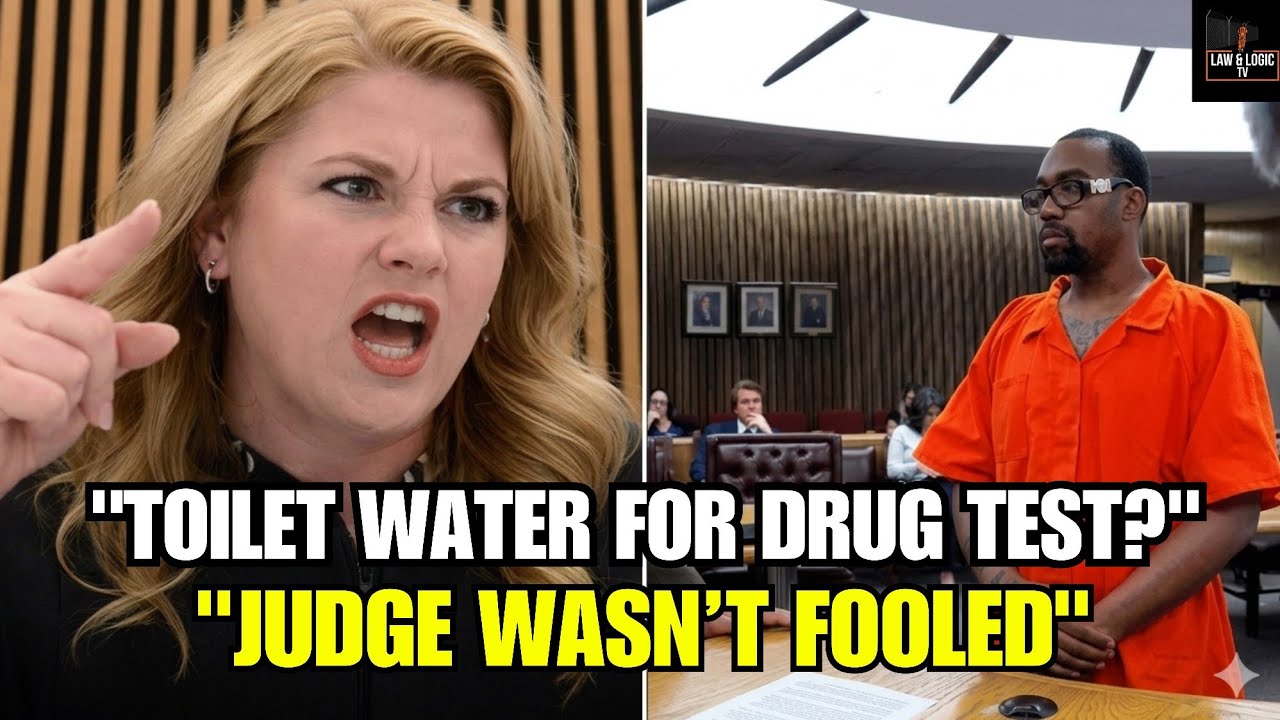 “He Tried Using Toilet Water for a Drug Test — Judge Catches Him Instantly!”