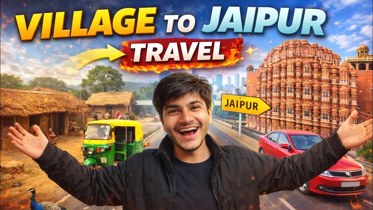 Finally Back to Jaipur After Village Life! 🥹