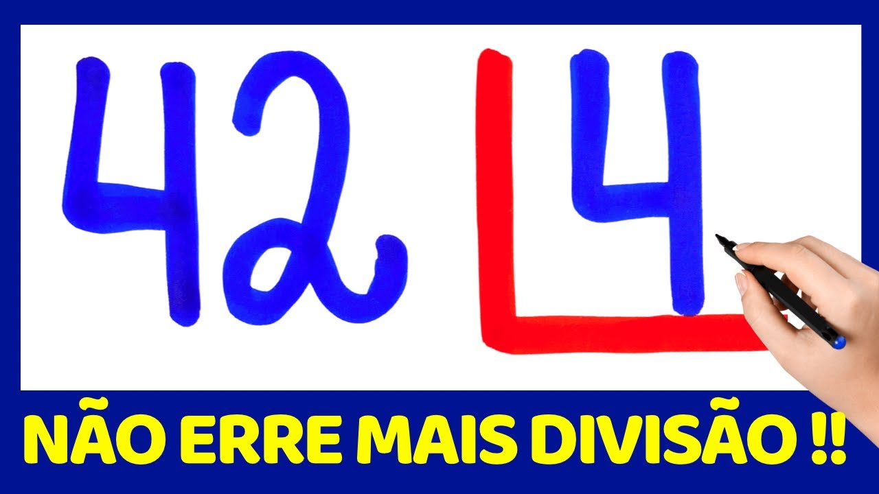 NUNCA MAIS ERRE DIVISÃO!! DIVISÃO PASSO A PASSO!!
