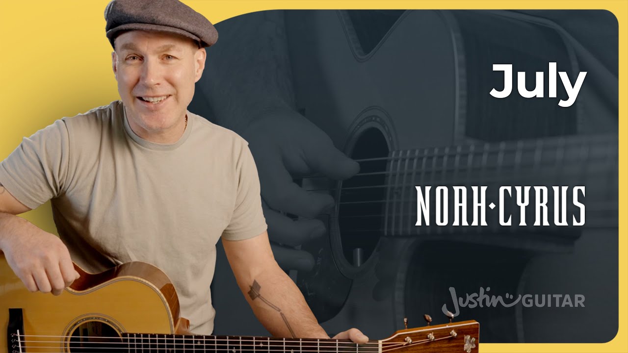 July by Noah Cyrus | Easy Beginner Acoustic Guitar Lesson
