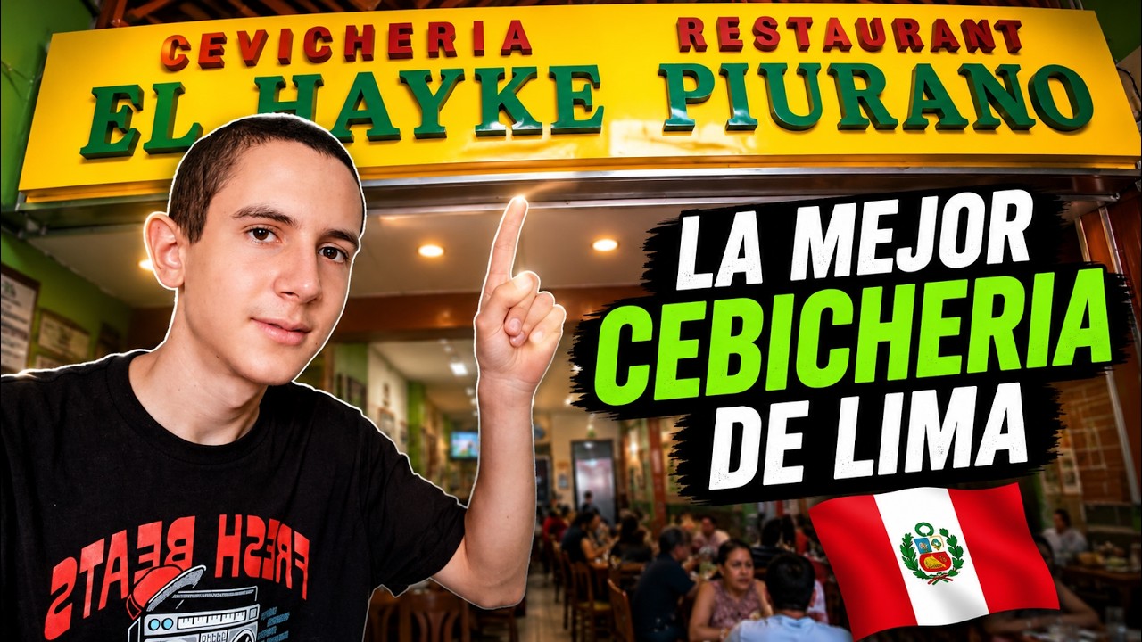 La MEJOR CEVICHERIA de LIMA 