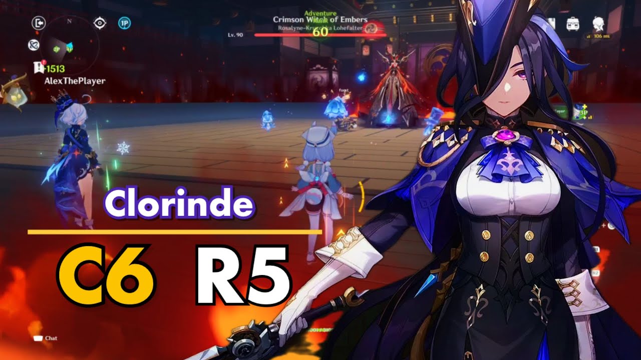 Please calm down Clorinde.. 😭