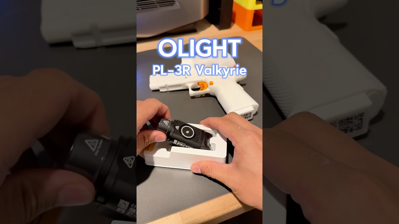 Unboxing OLIGHT PL-3R Valkyrie 1500 Lumens Rechargeable Weaponlight #olightworld #tacticalgear #edc