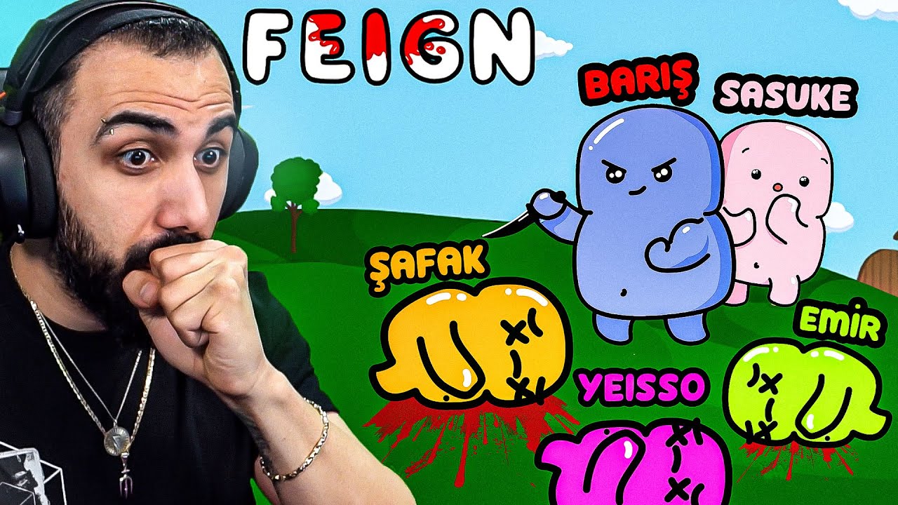 ARKADAŞLIĞIMIZI SORGULATAN OYUN! EFSANE EKİPLE FEIGN | Barış Can