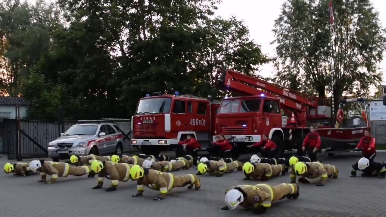 Wyzwanie #Gaszyn Challenge przyjęli strażacy z OSP Nowy Dwór Gdański.