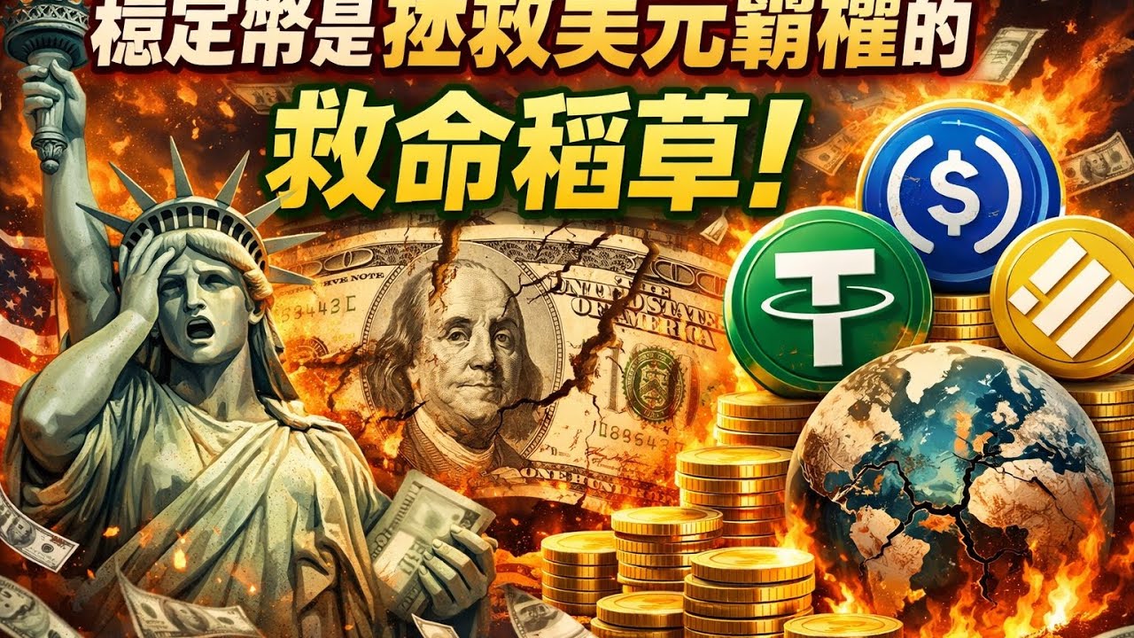 穩定幣是拯救美元霸權的救命稻草@InvestmentNotSoHard 