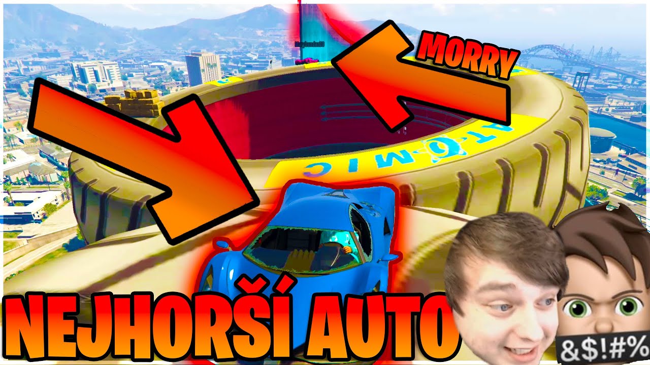 TROLL a SKILL TEST MAPA v GTA ONLINE! | @Hejlovec a @Morryeej​