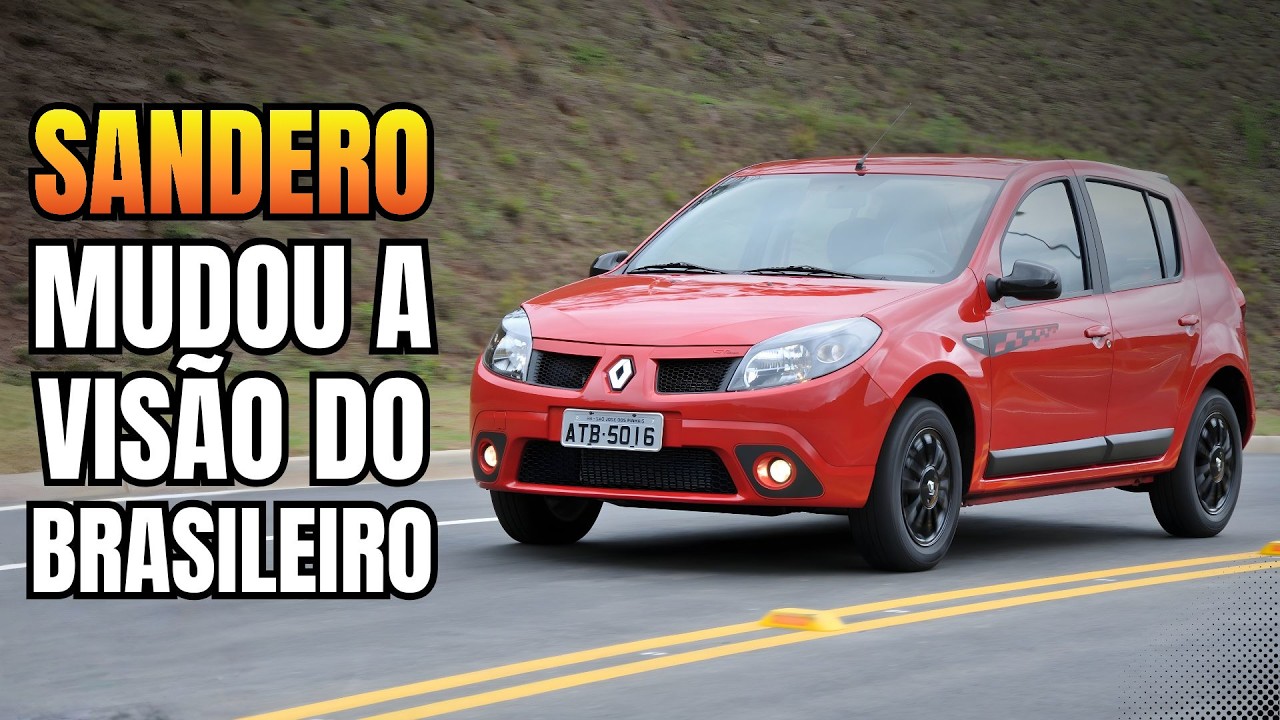 RENAULT SANDERO MUDOU A VISÃO QUE O BRASILEIRO TINHA DE CARROS FRANCESES!!!