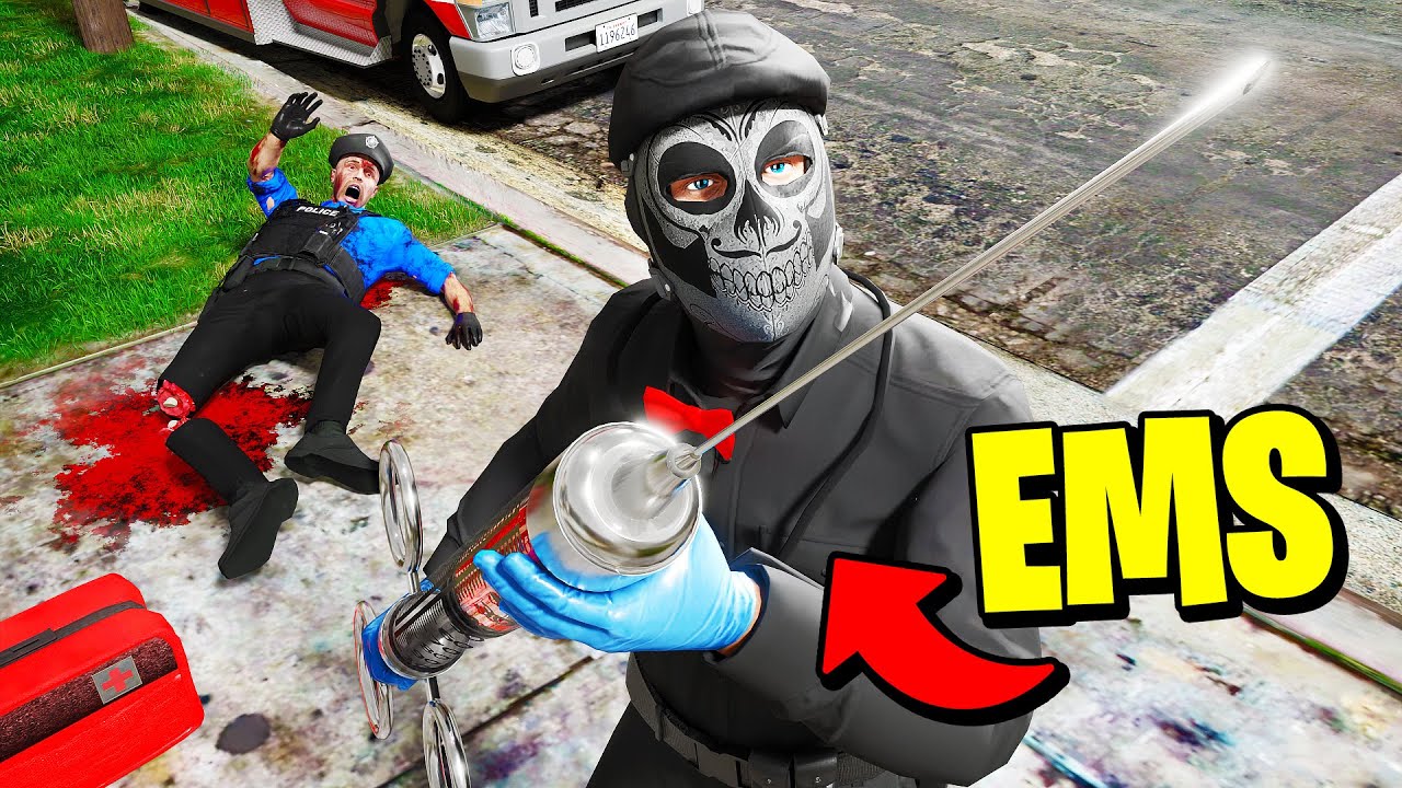 I Became a PARAMEDIC In GTA 5 RP