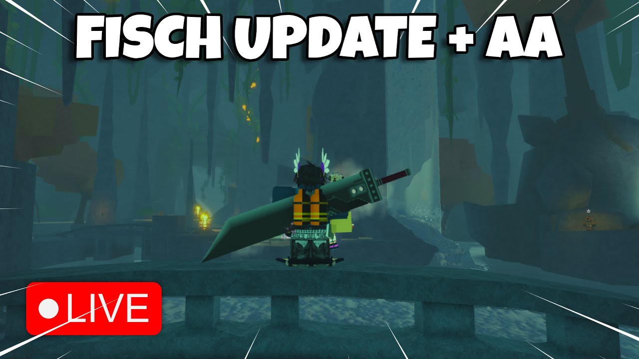 (🔴Live) NEW FISCH UPDATE + ADMIN ABUSE! | Fisch