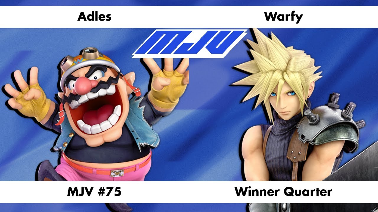 MJV #75 - Adles (Wario) Vs. Warfy (Cloud) - Winner Quarter