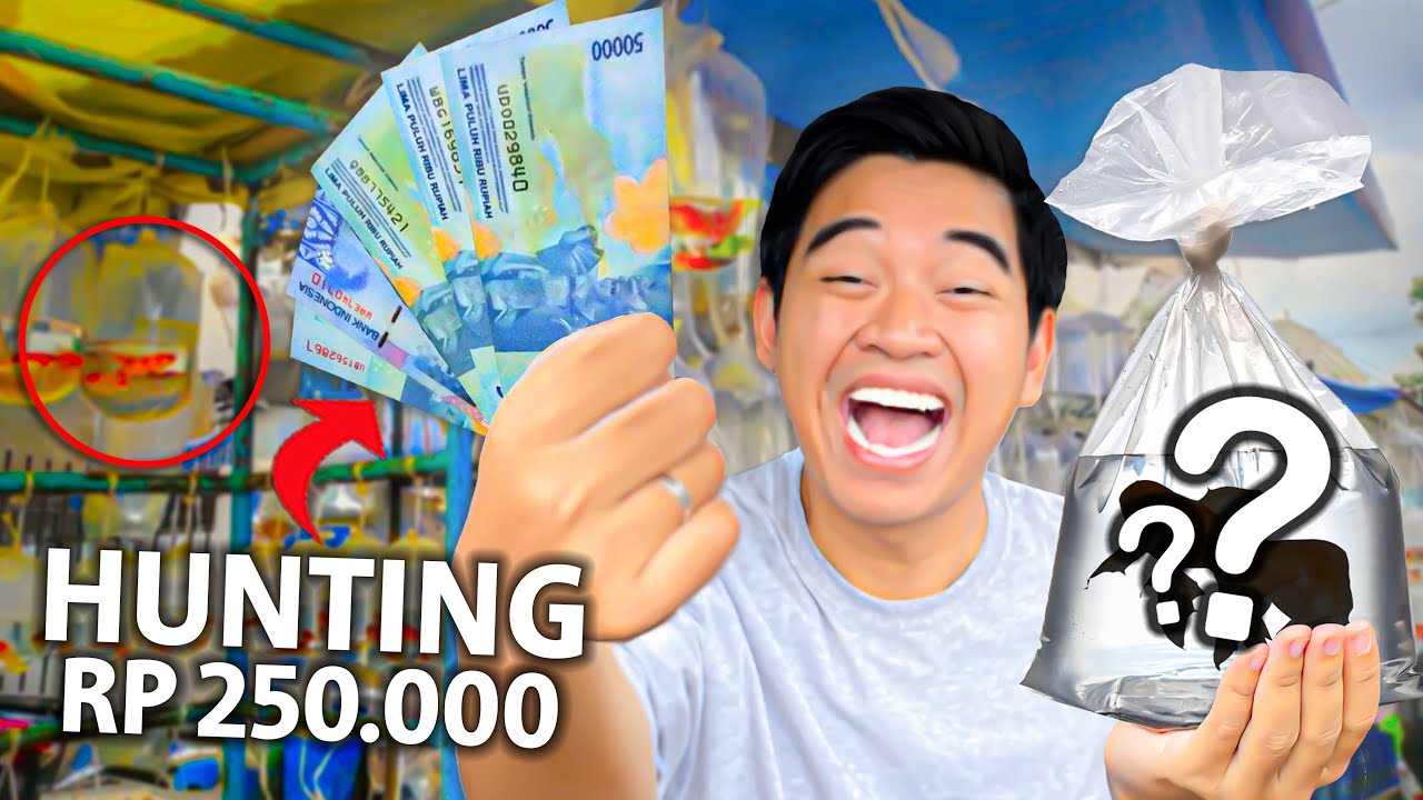 HUNTING HEWAN RP 250.000 DI PASAR IKAN TERBESAR DI BANDUNG!
