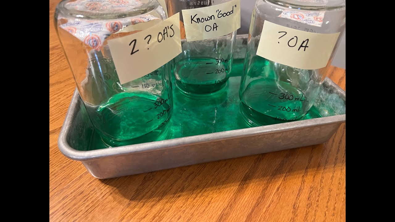 The Oxygen Absorber (OA) Experiment!