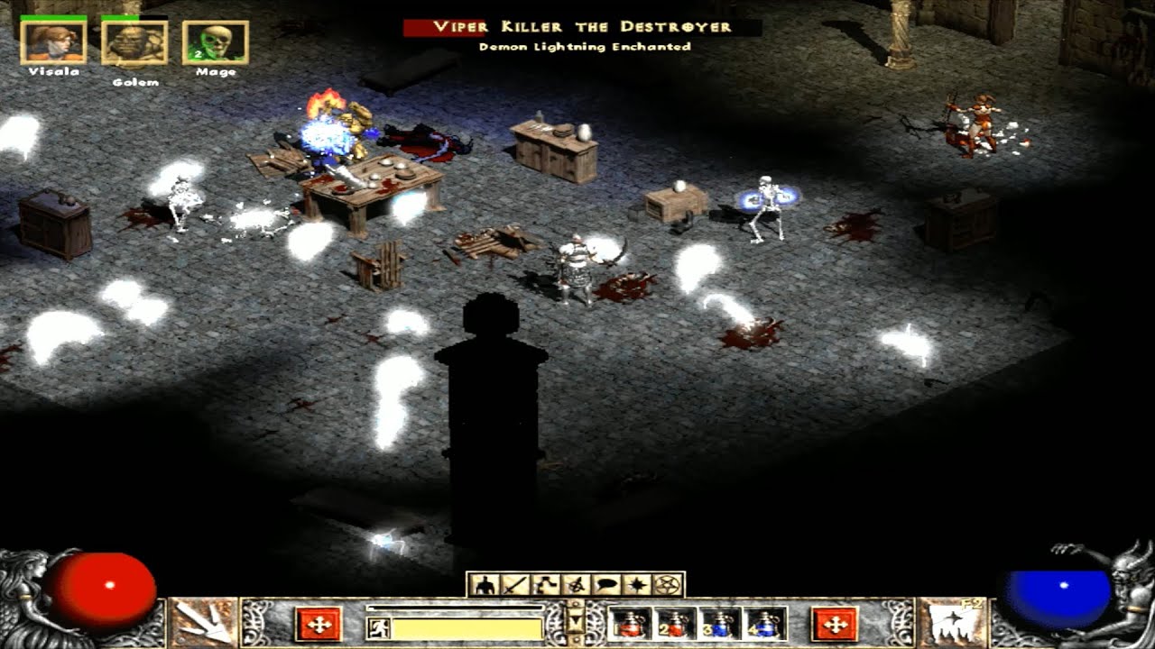 Прохождение Diablo 2: Lord of Destruction - 1 АКТ (Hardcore) 3 часть
