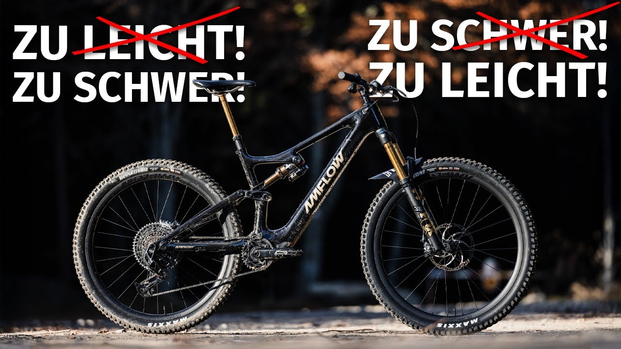 Gewichte von E-MTBs: Wir m&uuml;ssen reden!
