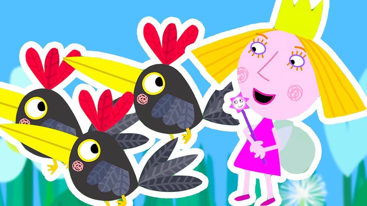 Ben and Holly's Little Kingdom | Fairy Flying Lessons | Cartoons For Kids
