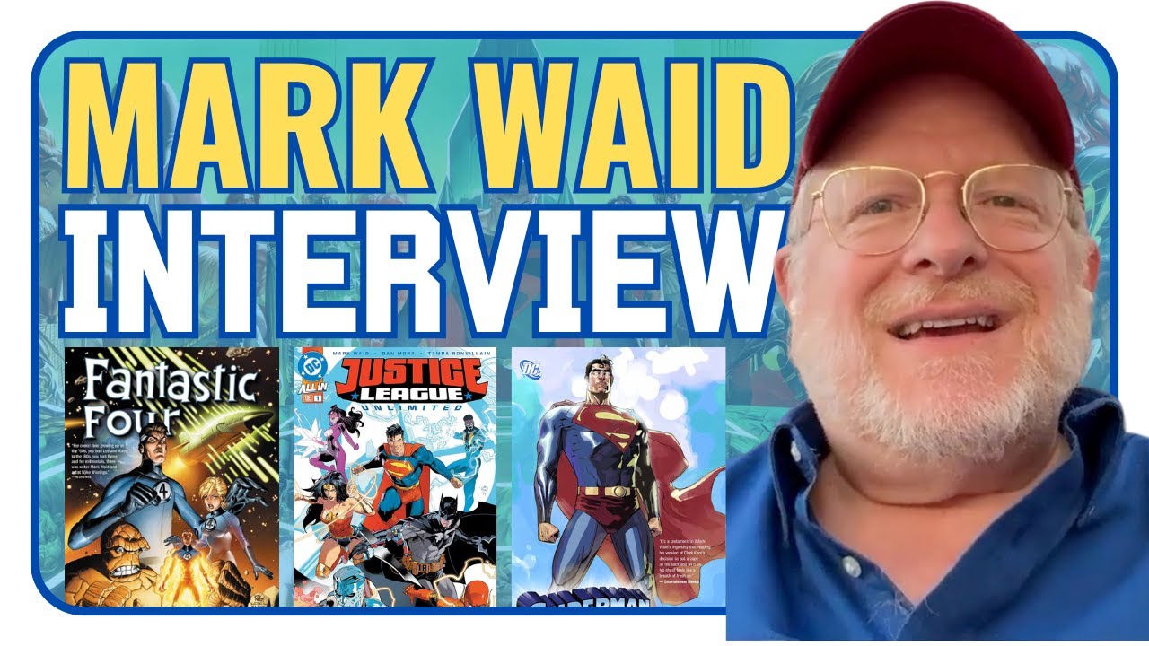 Mark Waid: The Mind Behind Superman's Birthright & Flash's Rebirth Talks New DC Projects