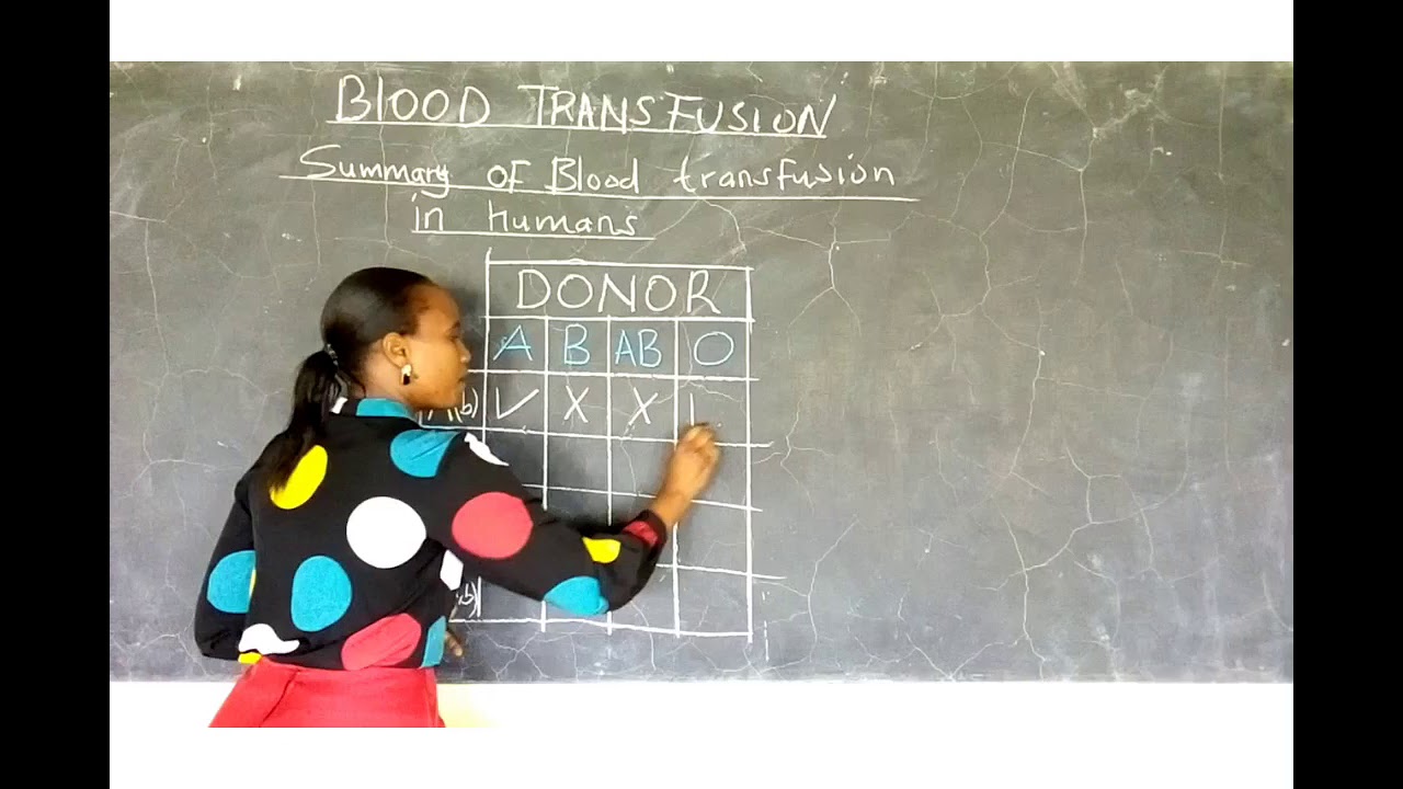 🤗BLOOD TRANSFUSION (universal donor and recipient) 🤔 who can give you blood