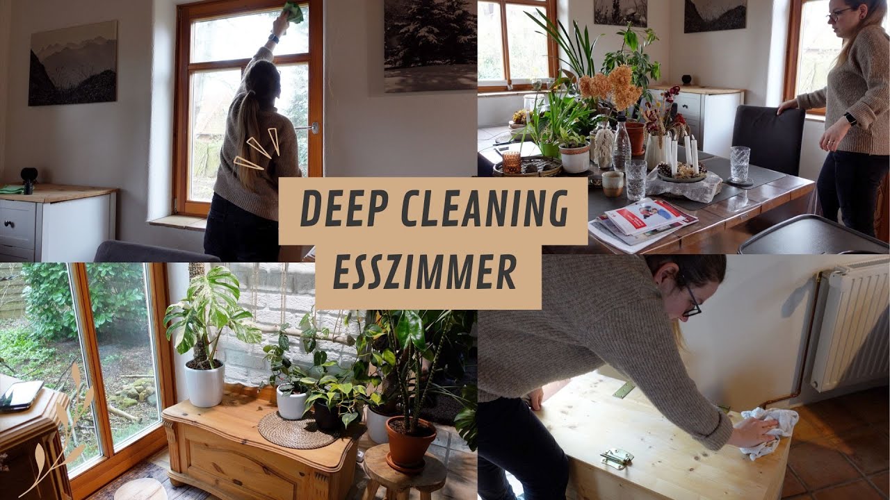 Putzmotivation | Deep Cleaning Esszimmer | Frühjahrsputz |