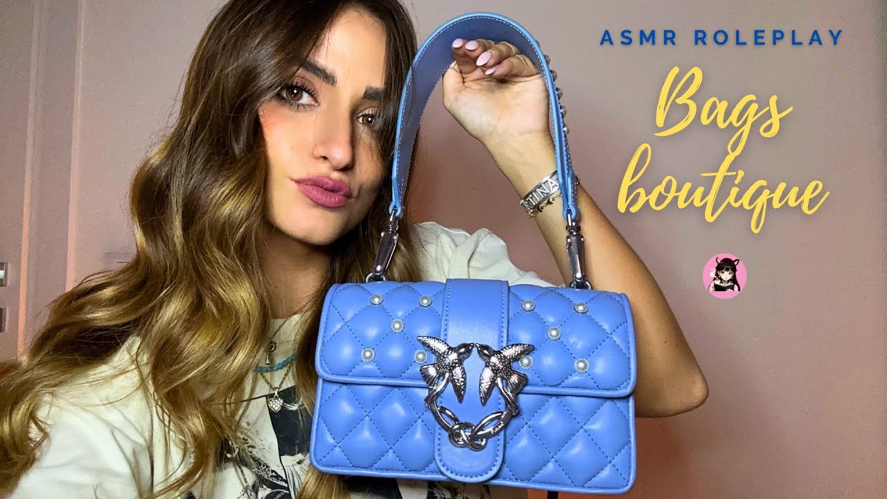 🛍️ ASMR ROLEPLAY - Il mio negozio di BORSE - Bags shop | MartinaB 💛