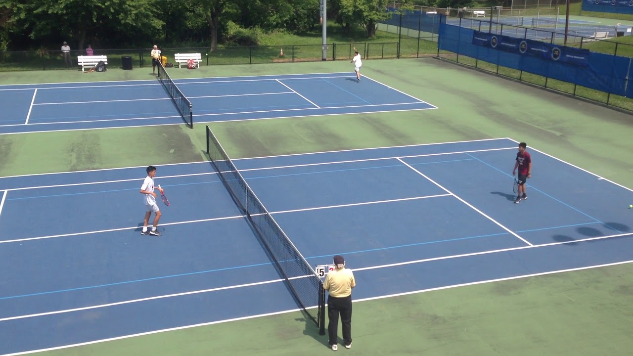 3-Delbarton tops 6-Highland Park in the first round of the 2019 boys tennis T of C