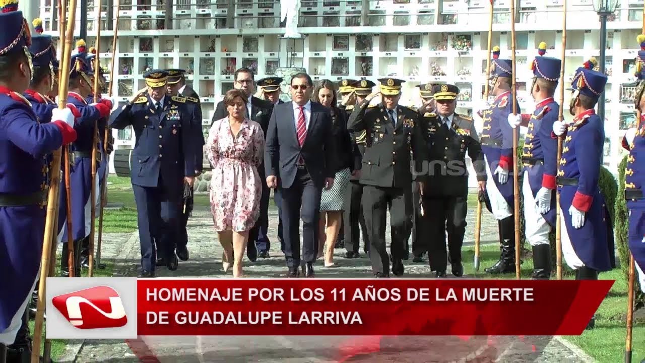Homenaje por los 11 años de la muerte de Guadalupe Larriva