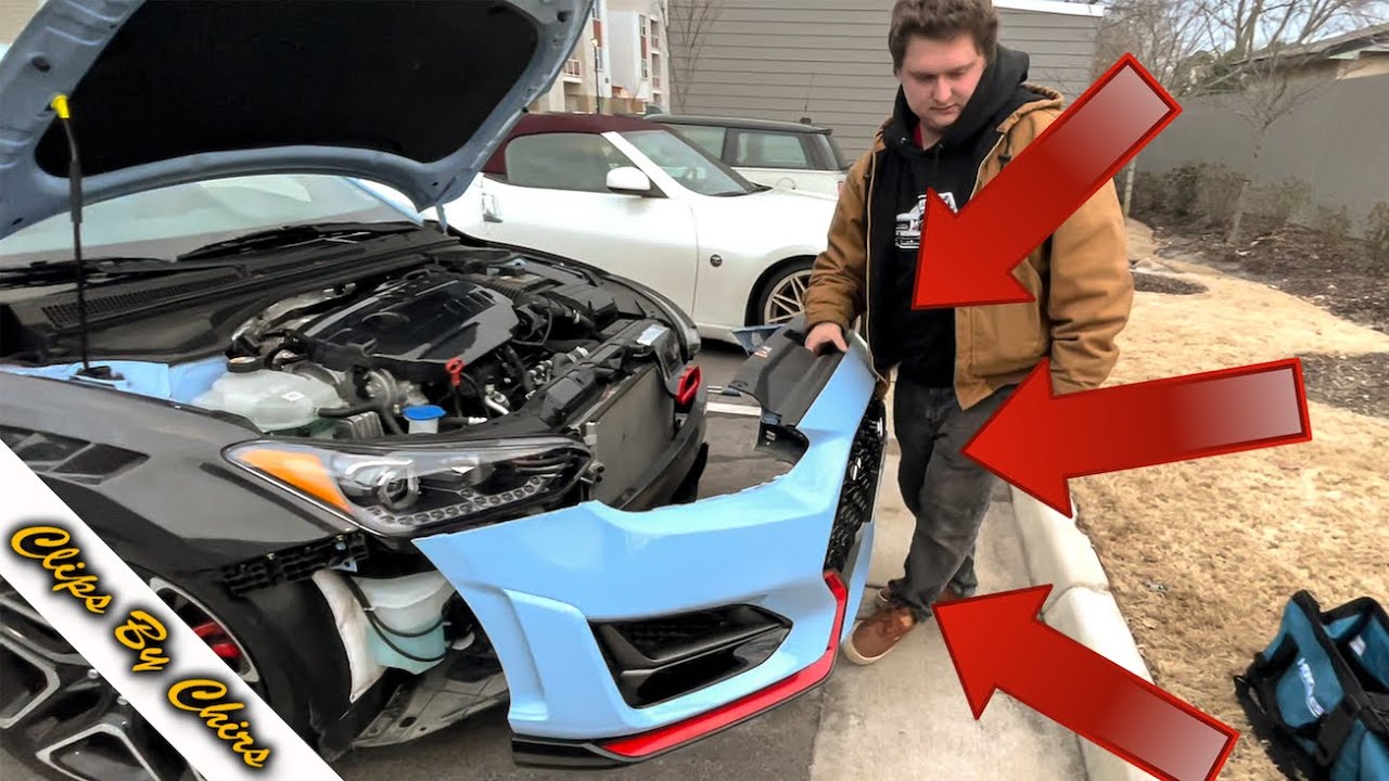 Veloster N Front Bumper Removal (How To)