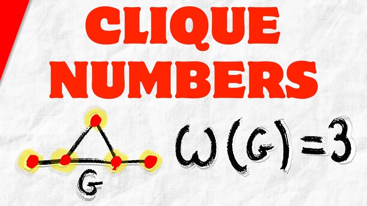 Clique Number of a Graph | Graph Theory Exercises