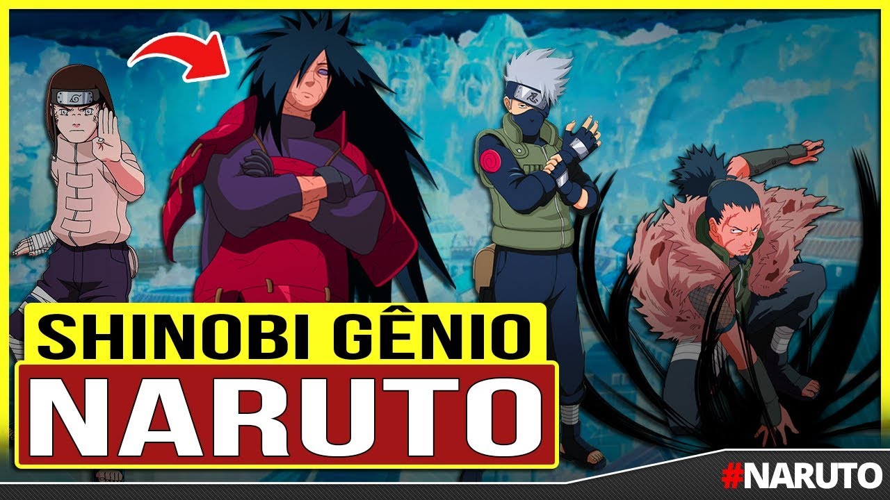 15 Ninjas mais Inteligentes do Anime Naruto🧠 | Canal TOP 10 🙌