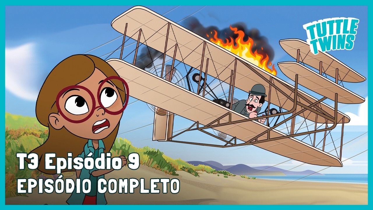 Tuttle Twins em Português | T3E9 – Voando com o Fracasso | EPISÓDIO COMPLETO