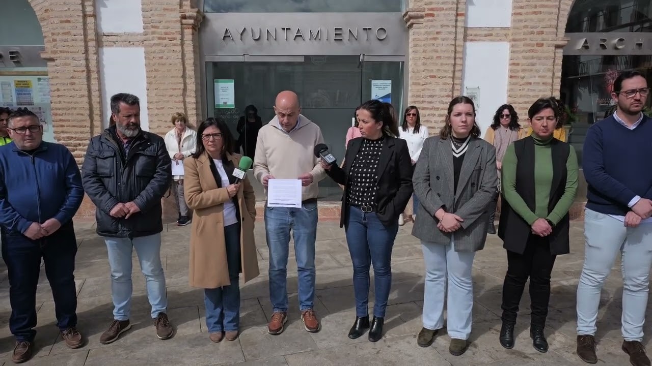 Archidona conmemora el 20 aniversario de los atentados del 11 de marzo con un minuto de silencio