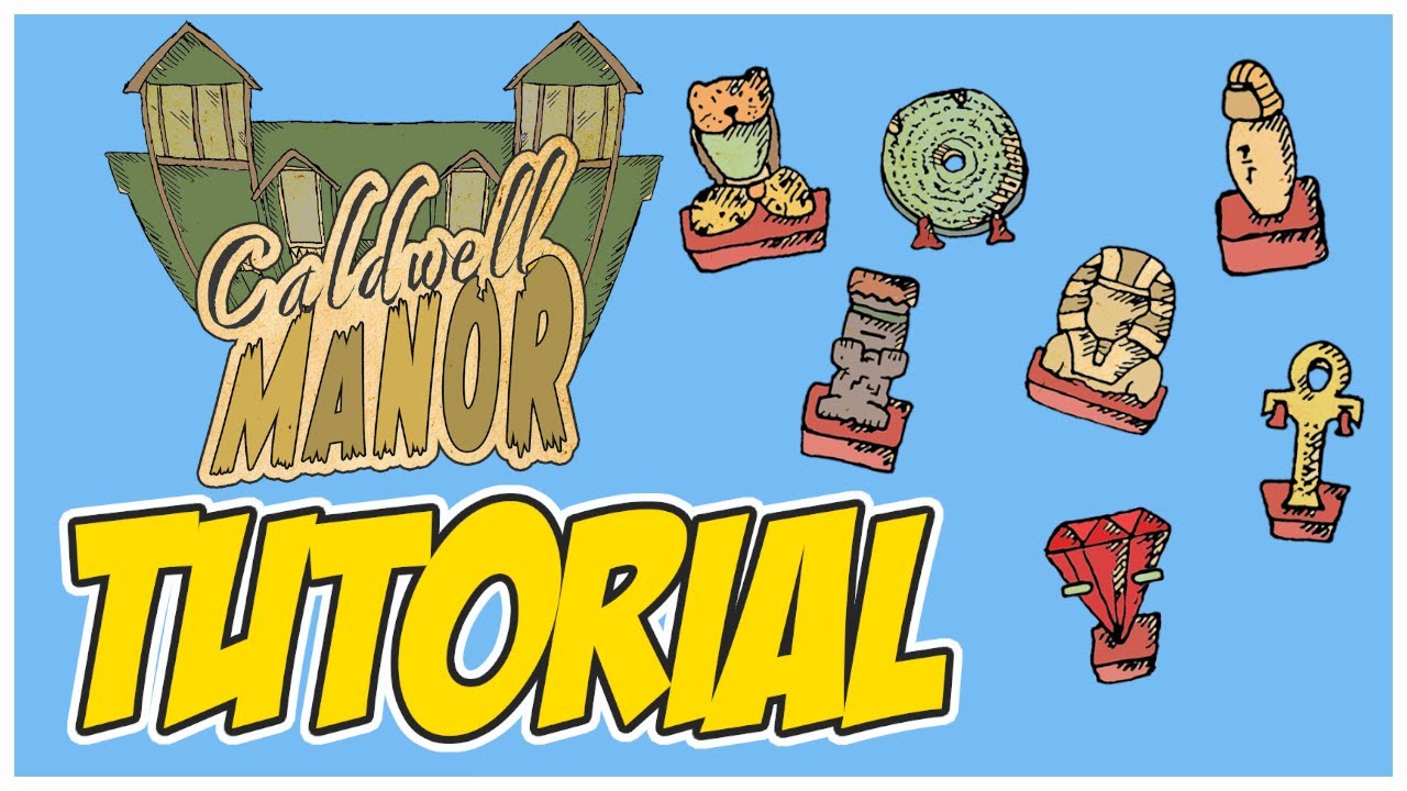 How To Play: Caldwell Manor | Expansion For Lost Rubies Of The Amazon & The Crumbling Pyramid!