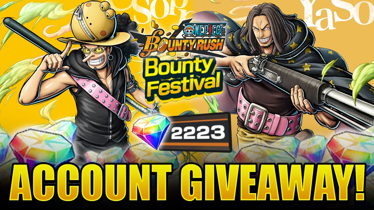 FILM RED: USOPP & YASOPP LIVE SUMMONS & ACCOUNT GIVEAWAY! | OPBR 3rd Anniversary Bounty Fest Scout