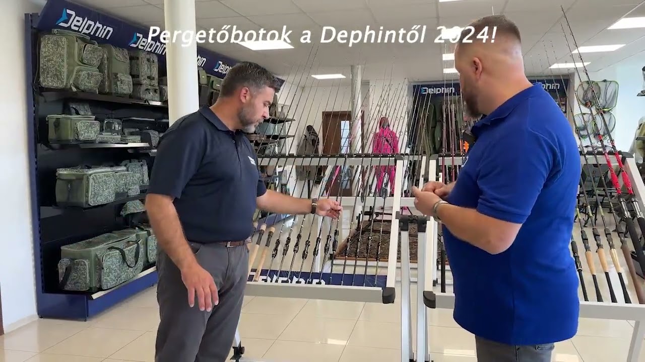 Delphin pergető botok 2024
