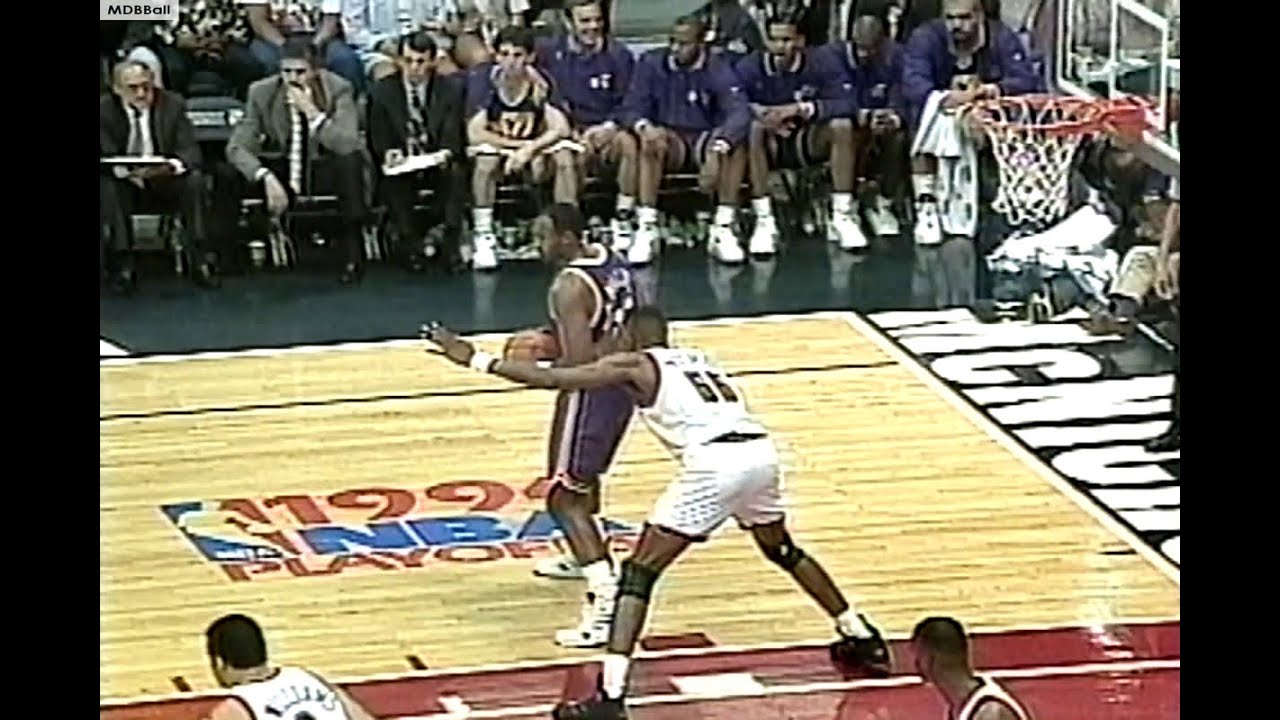 Dikembe Mutombo (RIP) & Karl Malone Highlights - Jazz @ Nuggets 1994 NBA Playoffs Game 6