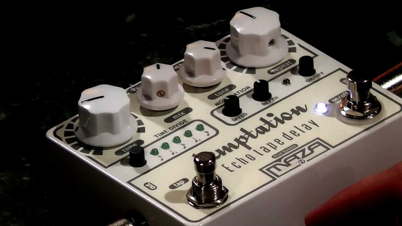 Maza Fx - Temptation Echo Tape Delay - Review oficial